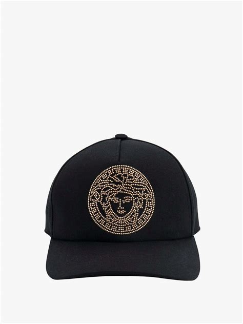 versace hat black|Versace scarf men.